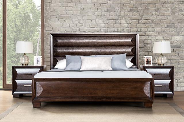 Chemnitz Bed Espresso & White - Sweet Dreams Bedding & Furn (PA)