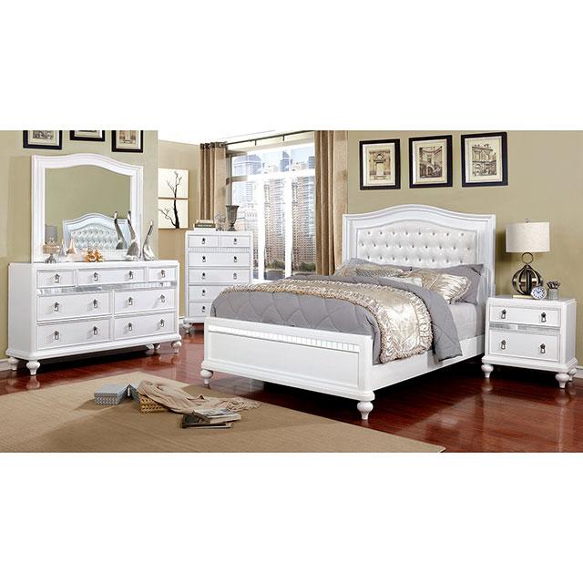 Ariston Mirror White, Silver, & Black