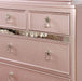 Ariston Rose Gold Dresser - Sweet Dreams Bedding & Furn (PA)