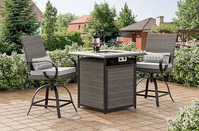 Arosa Fire Pit Counter Ht. Table - Sweet Dreams Bedding & Furn (PA)
