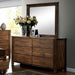 ELKTON Oak Mirror - Sweet Dreams Bedding & Furn (PA)