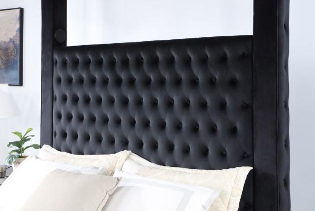 Etherea Bed Gray & Black - Sweet Dreams Bedding & Furn (PA)