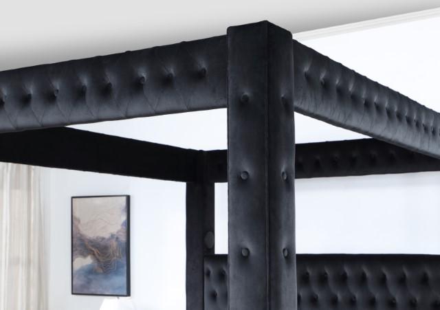 Etherea Bed Gray & Black - Sweet Dreams Bedding & Furn (PA)