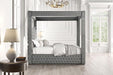 Etherea Bed Gray & Black - Sweet Dreams Bedding & Furn (PA)