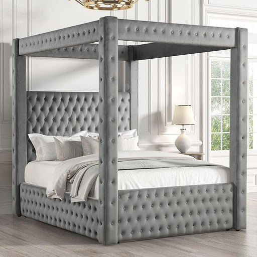 Etherea Bed Gray & Black - Sweet Dreams Bedding & Furn (PA)
