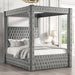Etherea Bed Gray & Black - Sweet Dreams Bedding & Furn (PA)