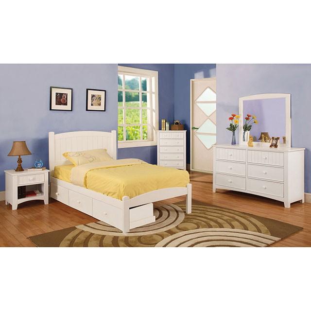 Omnus White Hutch - Sweet Dreams Bedding & Furn (PA)