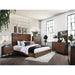 Fulton Dark Oak/Dark Walnut Mirror - Sweet Dreams Bedding & Furn (PA)