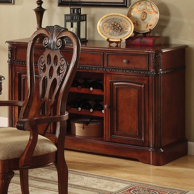 GEORGETOWN Antique Cherry Dining Table w/ Double Pedestals - Sweet Dreams Bedding & Furn (PA)