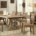 GIANNA Rustic Pine 96" Dining Table - Sweet Dreams Bedding & Furn (PA)