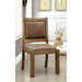 GIANNA Rustic Pine/Brown Side Chair (2/CTN) - Sweet Dreams Bedding & Furn (PA)
