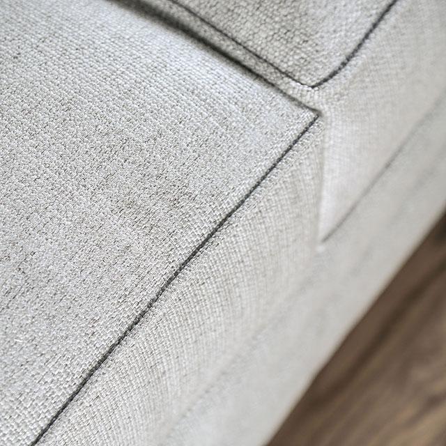 Giovanni Gray Love Seat - Sweet Dreams Bedding & Furn (PA)