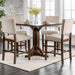 GLENBROOK Brown Cherry Counter Ht. Table - Sweet Dreams Bedding & Furn (PA)