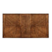 HARRISBURG Vintage White/Dark Oak Dining Table w/ 18" Butterfly Leaf - Sweet Dreams Bedding & Furn (PA)