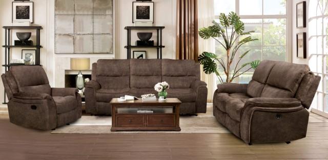 HENRICUS Loveseat, Dark Brown - Sweet Dreams Bedding & Furn (PA)