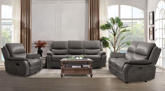 HENRICUS Loveseat, Dark Gray - Sweet Dreams Bedding & Furn (PA)