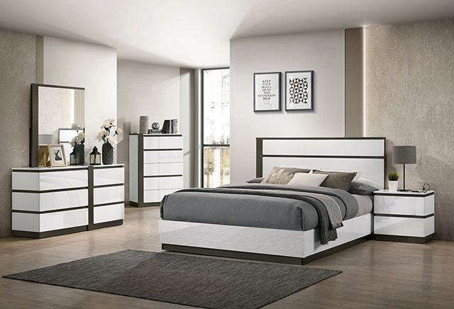 BIRSFELDEN Mirror, White - Sweet Dreams Bedding & Furn (PA)