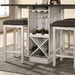 BINGHAM Counter Ht. Table w/ 2 x 15" Leaves - Sweet Dreams Bedding & Furn (PA)