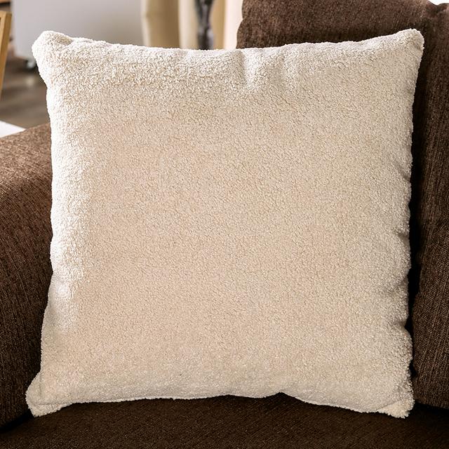 BELSIZE Sofa, Chocolate/Tan - Sweet Dreams Bedding & Furn (PA)
