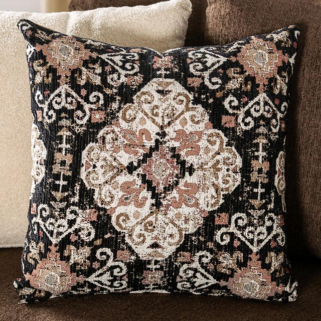 BELSIZE Sofa, Chocolate/Tan - Sweet Dreams Bedding & Furn (PA)