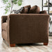 BELSIZE Sofa, Chocolate/Tan - Sweet Dreams Bedding & Furn (PA)
