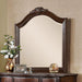 Bellefonte Brown Cherry Mirror - Sweet Dreams Bedding & Furn (PA)