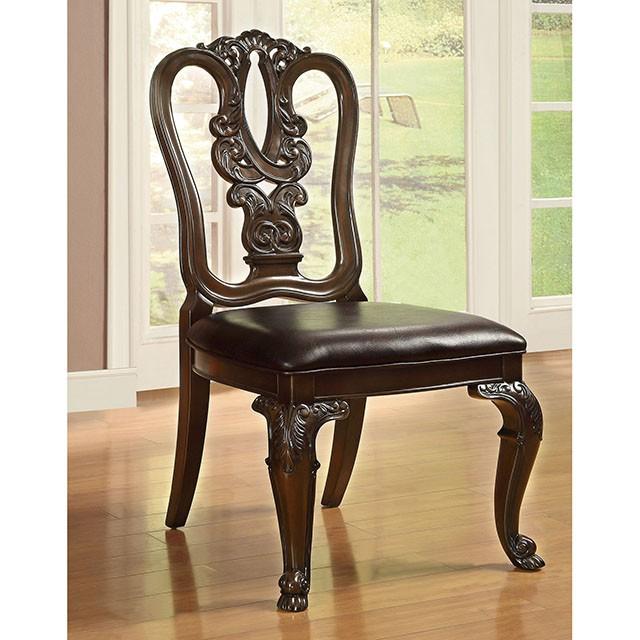 Bellagio Brown Cherry Round Dining Table - Sweet Dreams Bedding & Furn (PA)