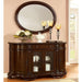 Bellagio Brown Cherry Round Dining Table - Sweet Dreams Bedding & Furn (PA)