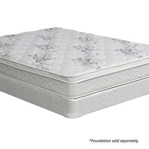 JALEN White 9" Euro Top Mattress, Queen - Sweet Dreams Bedding & Furn (PA)