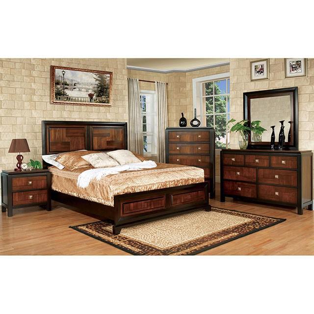 Patra Acacia/Walnut Dresser - Sweet Dreams Bedding & Furn (PA)