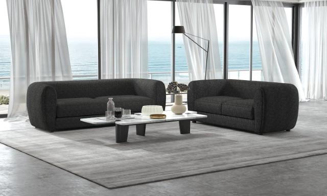 VERDAL Loveseat, Black - Sweet Dreams Bedding & Furn (PA)