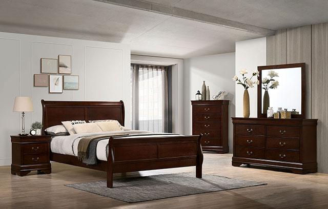 Louis Philippe Nightstand - Sweet Dreams Bedding & Furn (PA)