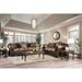 Newdale Brown/Gold Sofa - Sweet Dreams Bedding & Furn (PA)