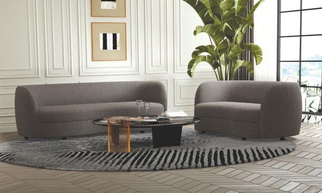 VERSOIX Loveseat, Charcoal Gray - Sweet Dreams Bedding & Furn (PA)