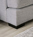 SKYLINE Sofa, Light Gray/Brown - Sweet Dreams Bedding & Furn (PA)