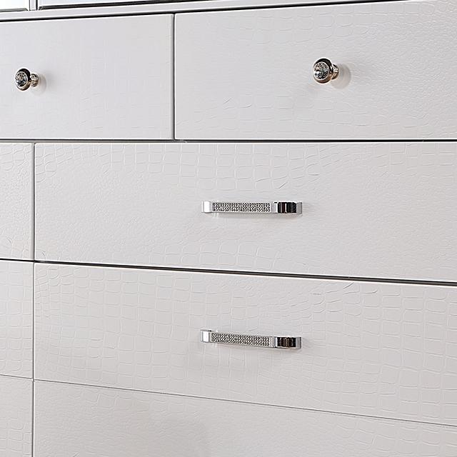 Brachium Bed White & Silver