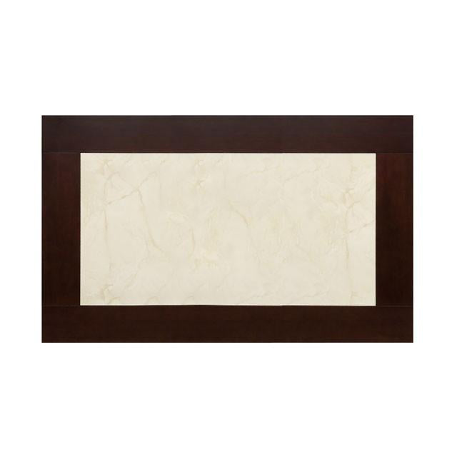 BRENT Dark Cherry/Ivory Dining Table - Sweet Dreams Bedding & Furn (PA)