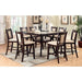 BRENT II Dark Cherry/Ivory Counter Ht. Chair (2/CTN) - Sweet Dreams Bedding & Furn (PA)
