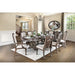 ARCADIA Rustic Natural Tone/ Ivory Side Chair (2/CTN) - Sweet Dreams Bedding & Furn (PA)