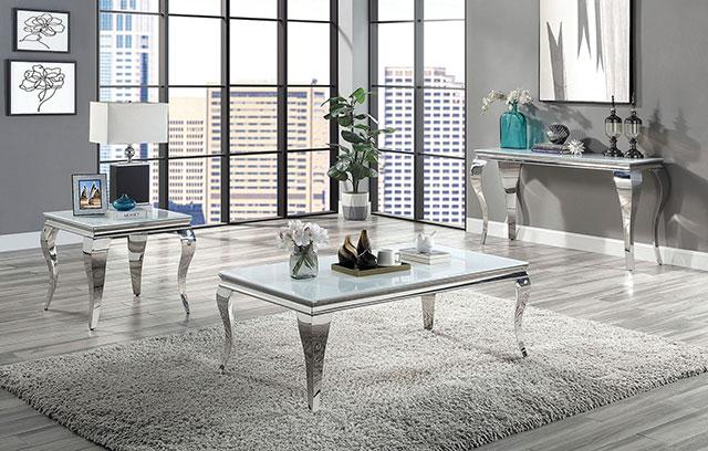 WETZIKON Sofa Table, White - Sweet Dreams Bedding & Furn (PA)