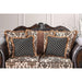 JAMAEL Brown/Espresso Sofa - Sweet Dreams Bedding & Furn (PA)