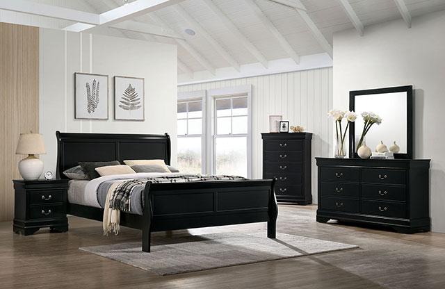 Louis Philippe Nightstand - Sweet Dreams Bedding & Furn (PA)