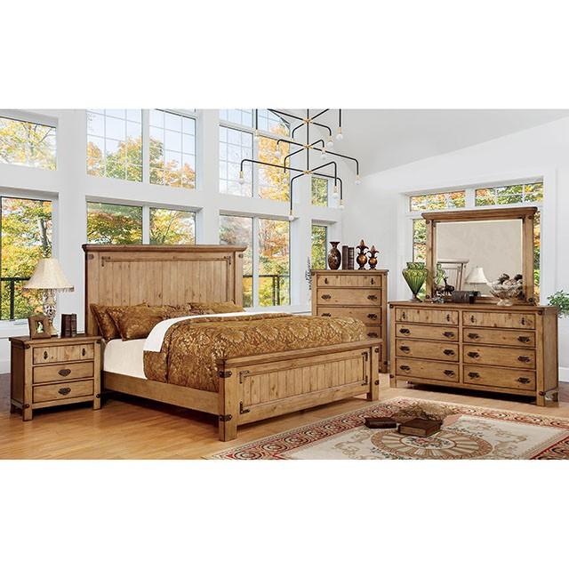 PIONEER Weathered Elm Night Stand - Sweet Dreams Bedding & Furn (PA)