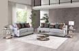 SKYLINE Sofa, Light Gray/Brown - Sweet Dreams Bedding & Furn (PA)
