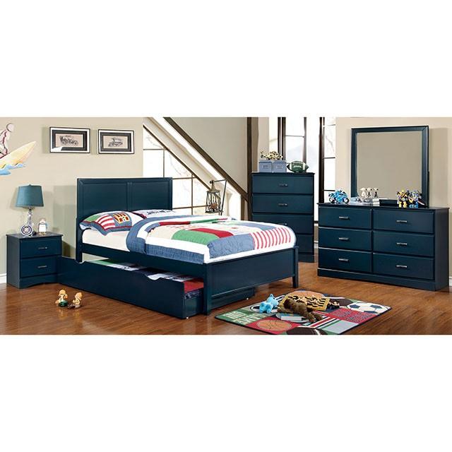 PRISMO Blue Trundle - Sweet Dreams Bedding & Furn (PA)