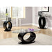 LODIA III Black End Table, Black - Sweet Dreams Bedding & Furn (PA)