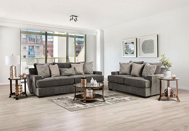 HOLBORN Sofa, Gray - Sweet Dreams Bedding & Furn (PA)