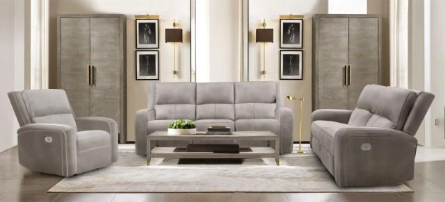 VASILIOS Power Recliner, Taupe - Sweet Dreams Bedding & Furn (PA)