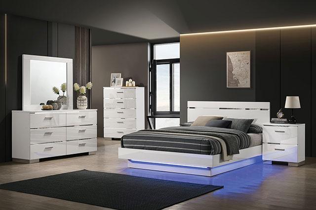 Erlach Bed Black & White - Sweet Dreams Bedding & Furn (PA)