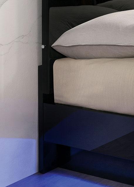Erlach Bed Black & White - Sweet Dreams Bedding & Furn (PA)